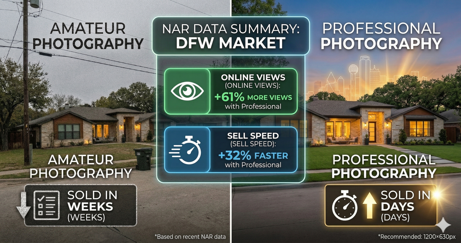 Dallas-Fort Worth Market Update: How Premium Imagery Speeds Up Sales in North Texas